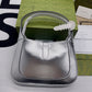 gg Jackie 1961 Small Shoulder Bag Silver For Women, Women’s Bags 10.8in/28cm gg