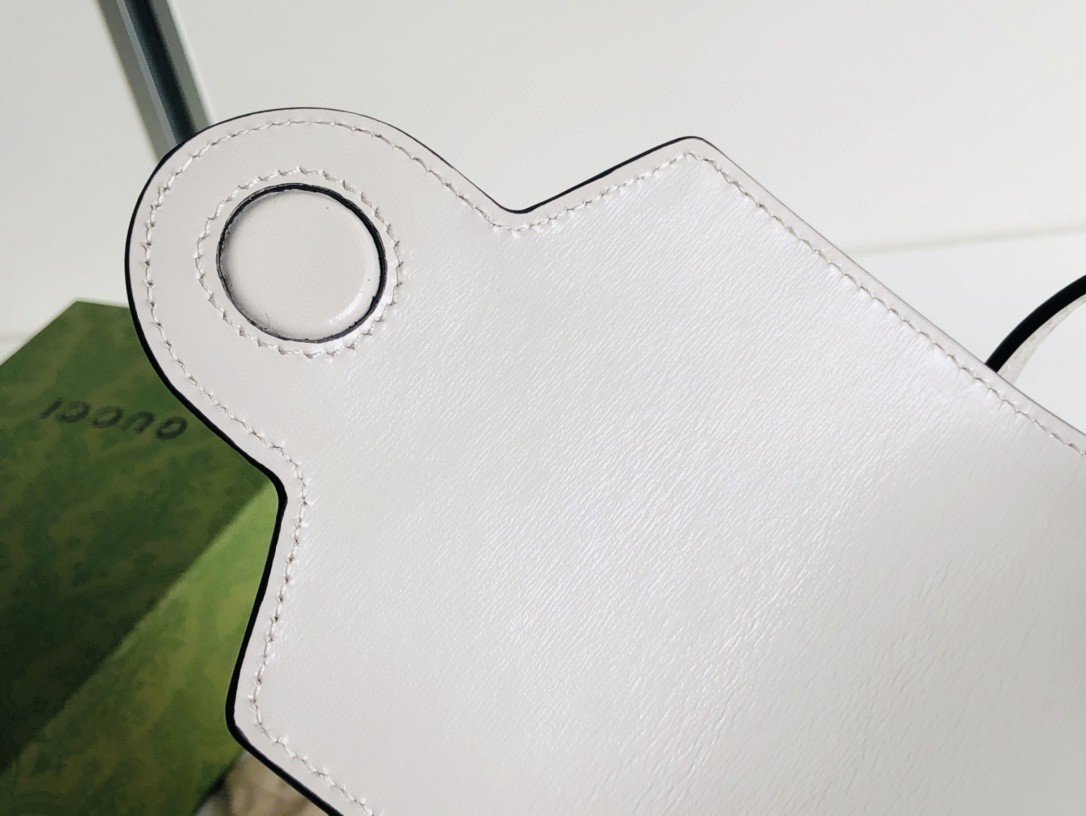 gg Horsebit 1955 Mini Bag For Women White 6.7in/17cm ‎625615