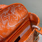 DI Medium Lady D-Lite Bag Orange, For Women, Women’s Handbags 24cm/9.5in CD M0565OROC_M057