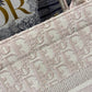 DI Medium Book Tote Rose Des Vents Oblique Embroidery, Light Pink, For Women Women’s Handbags, 36cm CD M1296ZRIW_M912