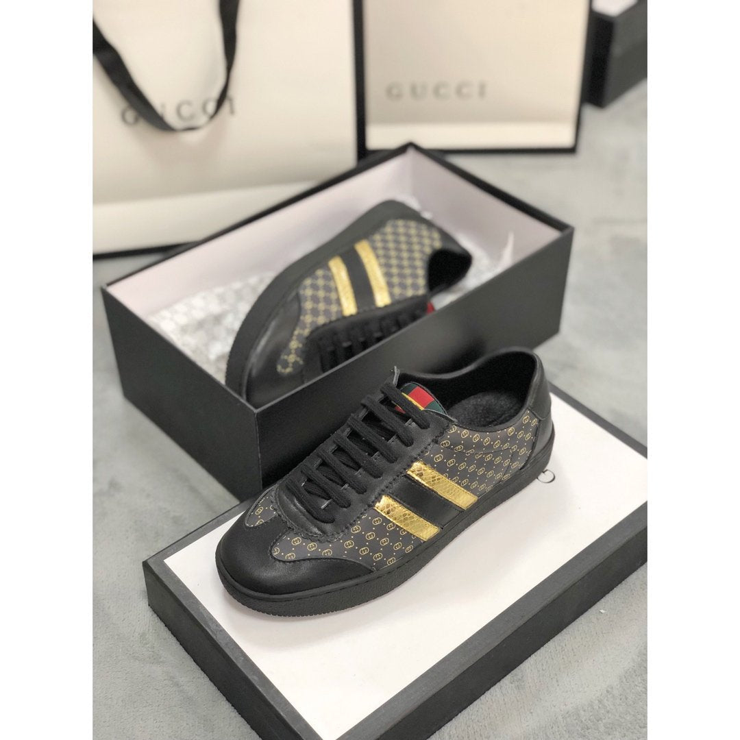 BL-GCI  Black Gold Sneaker 094