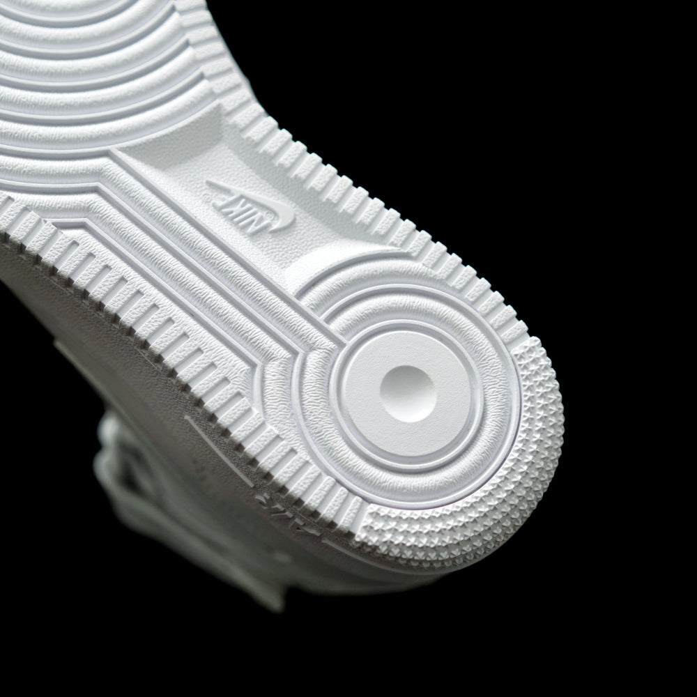 BL - AF1 pure white mid-top