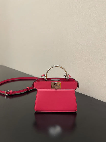 FI Peekaboo ISeeU Petite Pink Micro Bag For Woman 11cm/4.5in