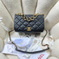 ChanelLarge Flap Bag Gold Hardware Black For Women, Women’s Handbags, Shoulder Bags 9.1in/23cm AS3367