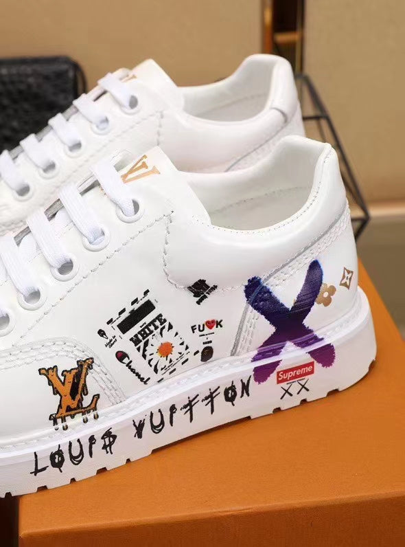 BL - LUV Traners Vert White Sneaker