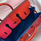 HM Birkin Bi Color Custom For Women Silver Toned Hardware 11in/30cm