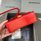 Balen Hourglass XS Handbag In Red, For Women,  Bags 7.4in/19cm