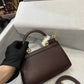 DG Small Sicily Bag In Dauphine Purple For Women 7.5in/19cm DG BB7116A10018M073