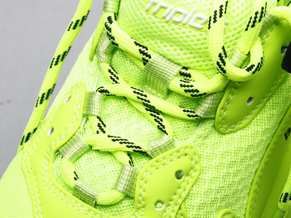 BL - Bla Air Cushion  Fluorescent Green Sneaker