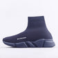 BL - Bla Socks And Shoes Pure Black Sneaker