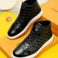BL - LUV HIgh Top Metal Black Sneaker