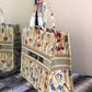 DI Large Book Tote White Multicolor, For Women, Women’s Handbags 16.5in/42cm CD