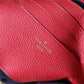 LV Double Zip Pochette Monogram Empreinte Black/Red For Women,  Shoulder and Crossbody Bags 7.9in/20cm LV