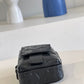 LV Flap Double Phone Pouch Monogram Black For Men, Bags, Crossbody Bags 7.1in/18cm LV M81005