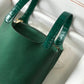 HM Picotin Lock 18 Bag Green With Gold-Toned Hardware For Women, Handbags 7.1in/18cm