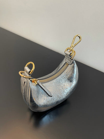 FI Nano FIgraphy Silver For Women, Women’s Handbags 6.7in/17cm FF 7AS089AISPF1HIC