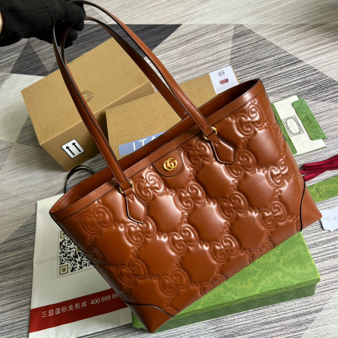 gg Medium Tote Red For Women, Women’s Bags 15in/38cm gg ‎‎631685 UM8IG 2546