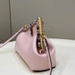 FI First Small Pink and Pink python Bag For Woman 26cm/10in