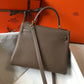 HM Kelly 28 Retourne Togo Brown Bag For Women, Handbags, Shoulder Bags 11in/28cm
