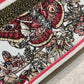 DI Medium Book Tote Multicolor Butterfly Embroidery, Red/White, For Women Women’s Handbags, 36cm CD