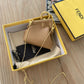 FI Nano First Charm Light Brown Bag For Woman 10cm/4in