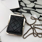 Chanel Cruise Clutch Crossbaby Black Bag For Women 13cm/5in