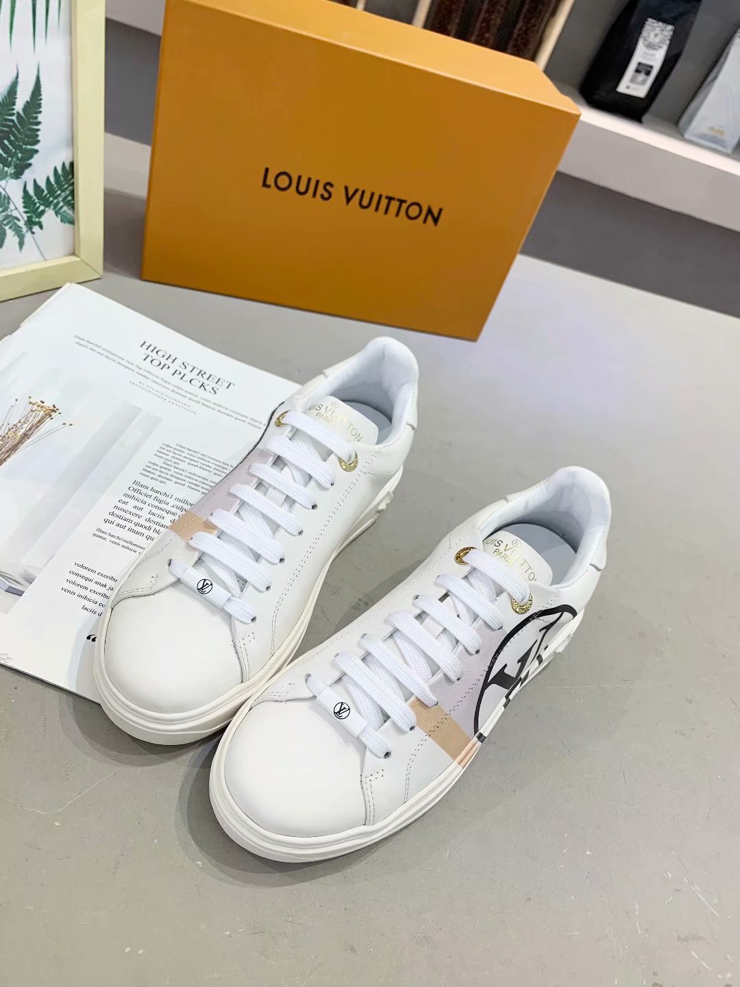 BL - LUV Time Out Red White Sneaker