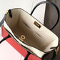 LV On My Side MM Tote Bag Monogram Canvas Red For Women,  Shoulder Bags 12in/31cm LV M53824
