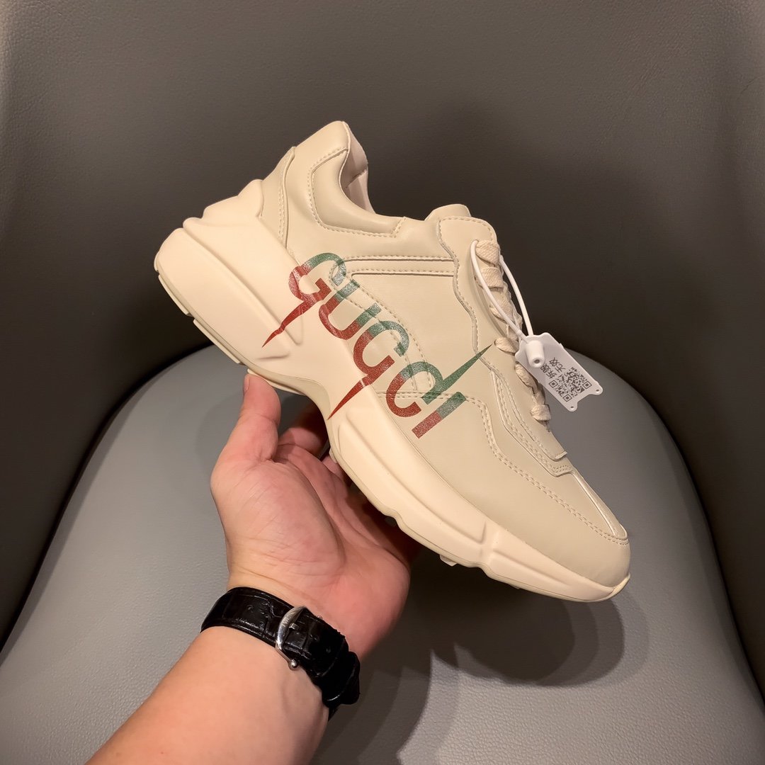 BL-GCI  RHYTON SNEAKER WITH LOGO 130