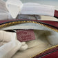 gg Ophidia Mini gg Bag Beige And Burgundy gg Supreme Canvas For Women  7in/17.5cm gg 517350-9Y9MS-9864