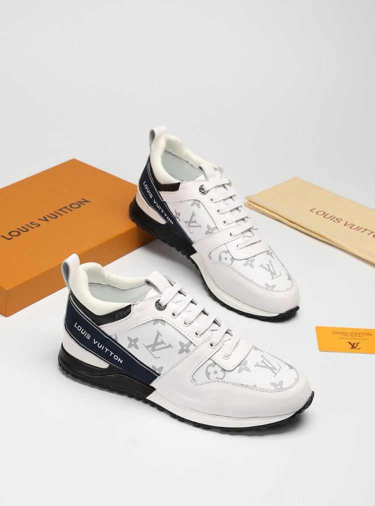 BL - LUV BLnogram Denim Gray Sneaker