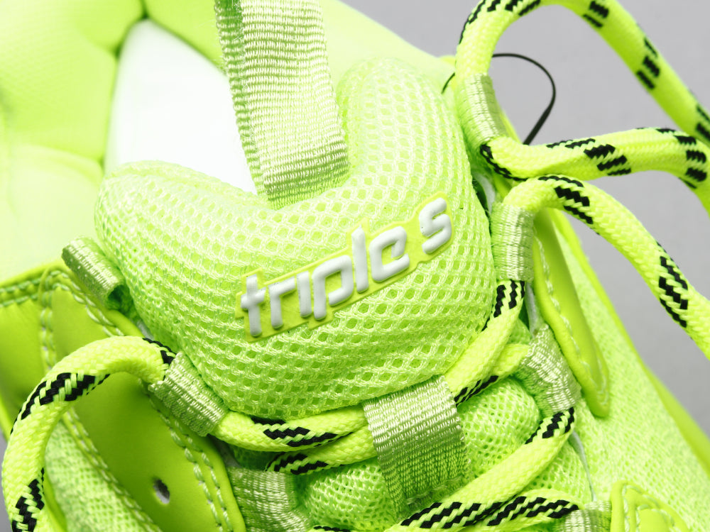 BL - Bla Air Cushion  Fluorescent Green Sneaker