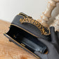 Chanel Small Vanity Case Gold Hardware Black For Women, Women’s Handbags, Shoulder Bags 5.9in/15cm AS3228 B08008 94305