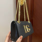 DG Polished 3.5 Phone Bag Black For Women 7.3in/19cm DG
