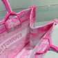 DI Small Book Tote Pink, For Women, Women’s Handbags 26.5cm/10.5in CD