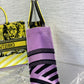 DI Large Book Tote Bright Yellow and Pink D-Jungle Pop Embroidery, Yellow/Pink, For Women Women’s Handbags, 41cm CD M1286ZRON_M886