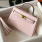 HM Kelly Pink For Women Gold Toned Hardware 7.8in/20cm