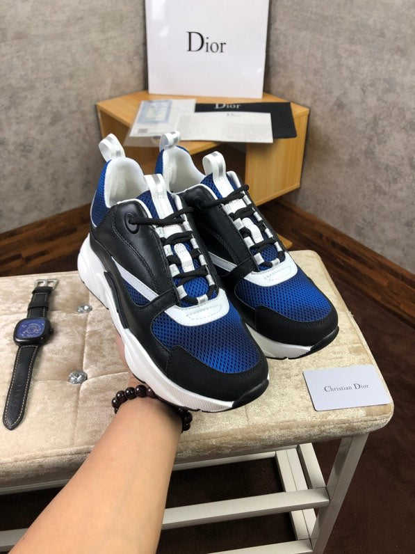 BL - DIR B22 Black Blue Sneaker