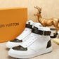 BL - LUV Bombox Boot White and Brown Sneaker