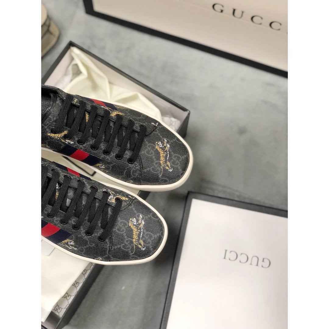 BL-GCI Ace Beige  Tiger Sneaker 079