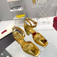 Valentino Garavani One Stud Sandal With Maxi Stud Embellishment Gold For Women XW0S0EI6CYII16