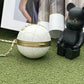 CHL Ball Bag White and Gold Chain Bag For Women 23.5cm/9.25in