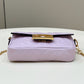 FI Baguette Purple For Women, Women’s Handbags, Shoulder And Crossbody Bags 7.5in/19cm FF 8BS017