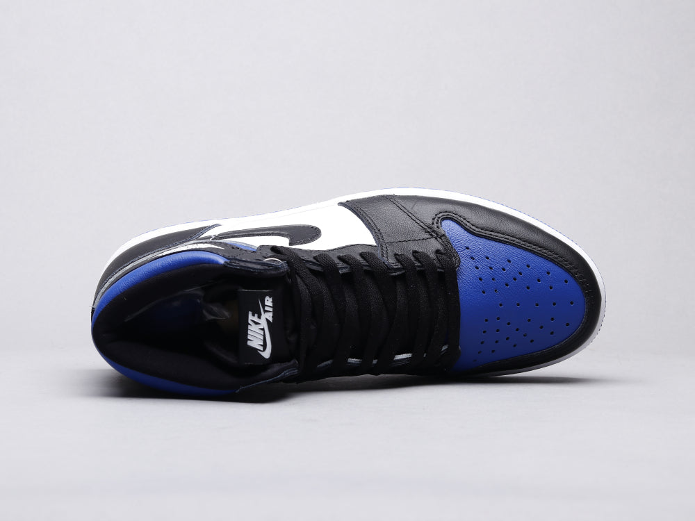 BL - AJ1 black and blue toe