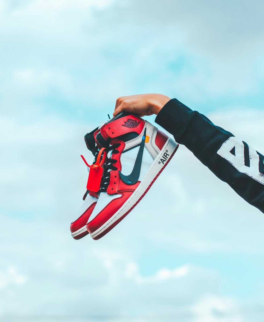 BL - AJ1 White Red