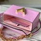 LV Twist PM Monogram Flower Wisteria Purple For Women,  Shoulder And Crossbody Bags 9.1in/23cm LV M59405