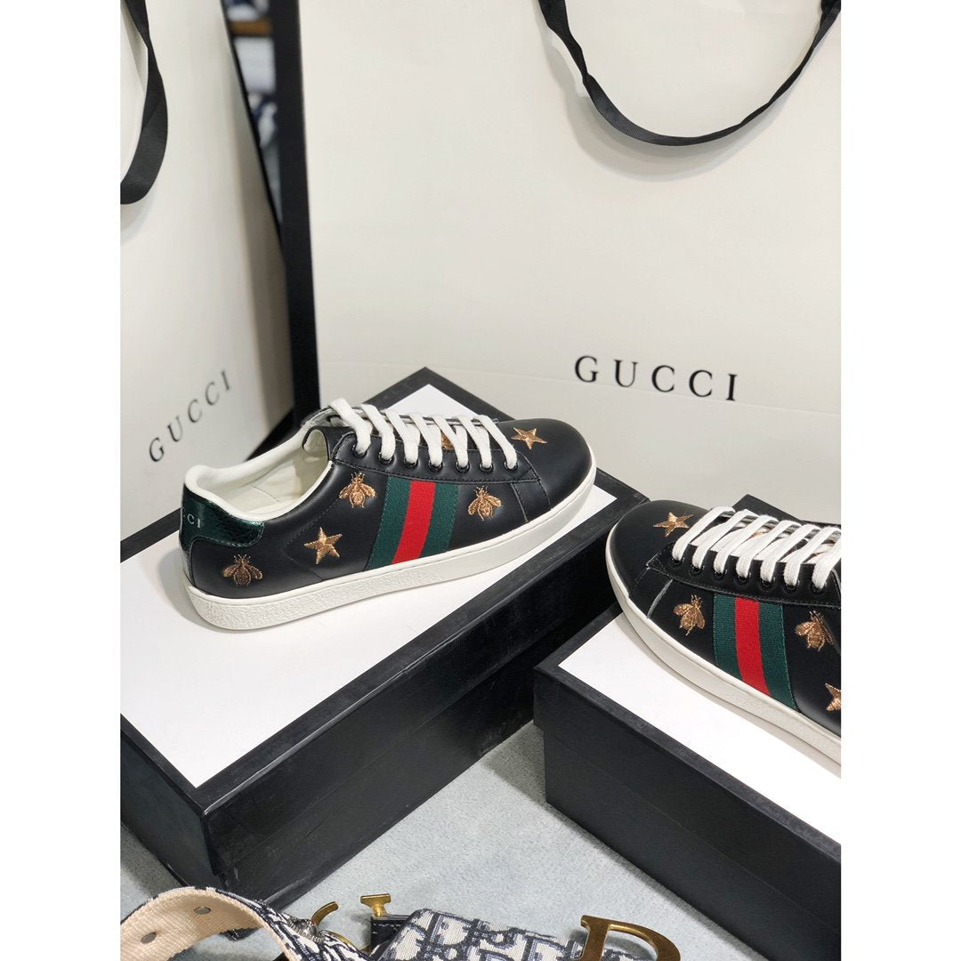 BL-GCI  Ace Embroidered 'Bees and Stars Sneaker 064