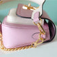 LV Lockme Tender Pink For Women, Women’s Handbags, Shoulder And Crossbody Bags 7.5in/19cm LV 
