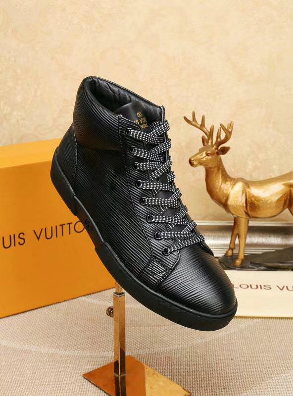 BL - LUV HIgh Top LaBL Up Black Sneaker