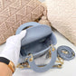 DI Mini Lady Bag Blue For Women 6.5in/17cm CD M0505SLOI